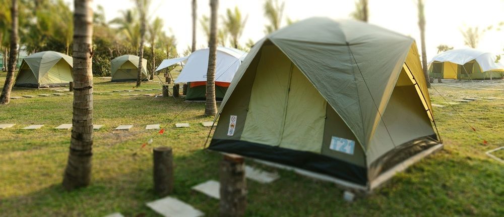 Ocean Front Campgrounds Ngwesaung Exterior foto